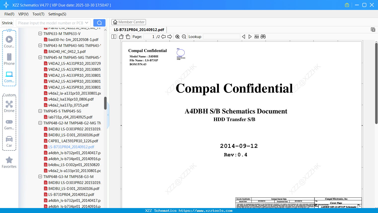 Laptop ACER LS-B731PR04_20140912